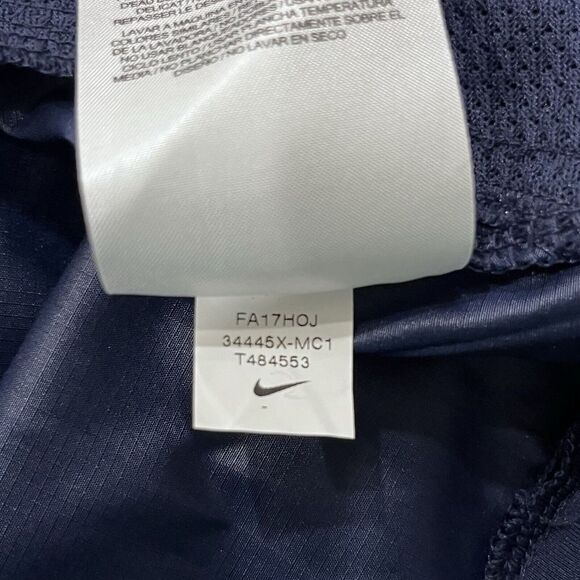 Air Jordan Michigan Wolverines Small 1/4 Zip Windbreaker Jacket Vented Pullover - Picture 15 of 16